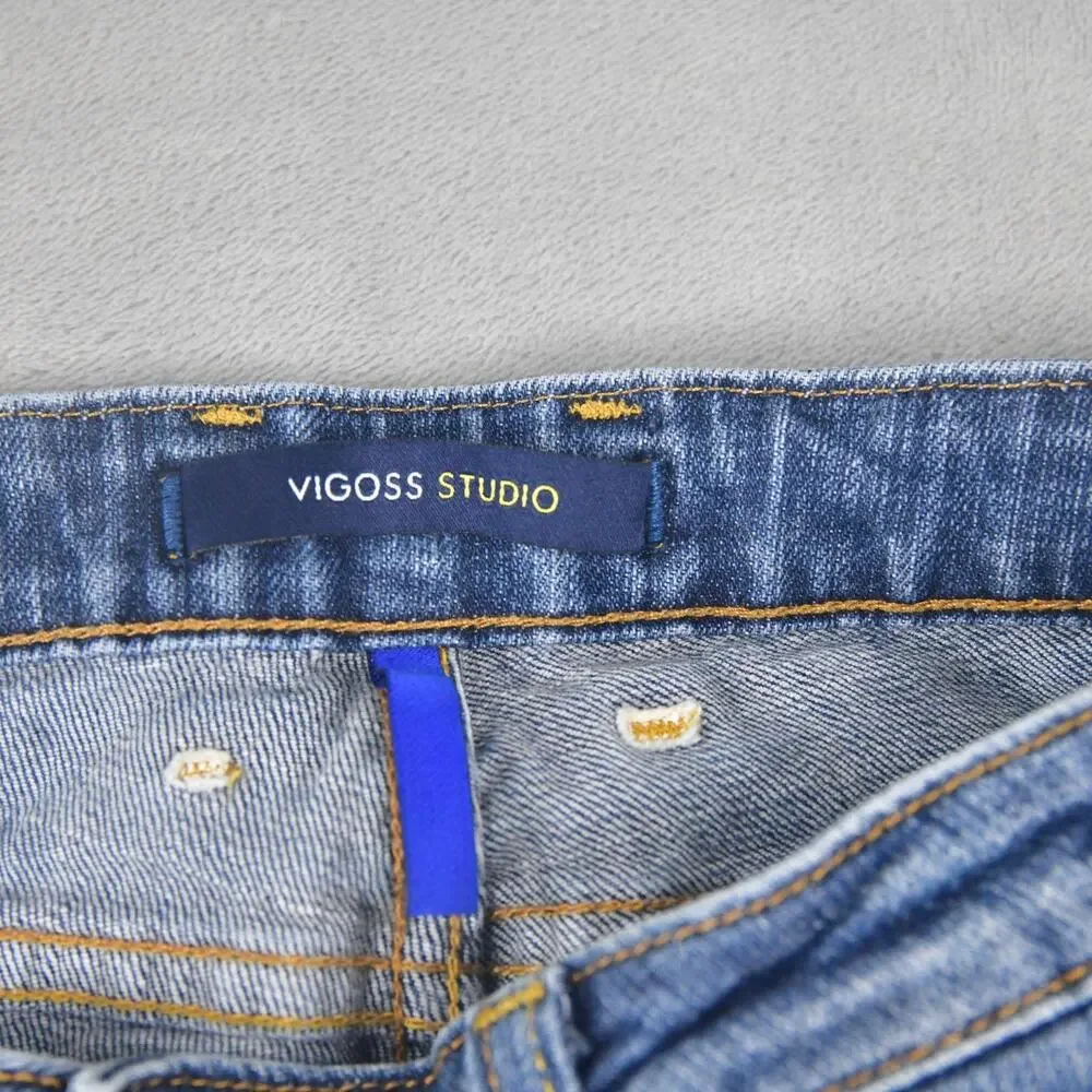 American Eagle Jeans Womens 5/6 (28x29) The Dublin Skinny Blue Denim